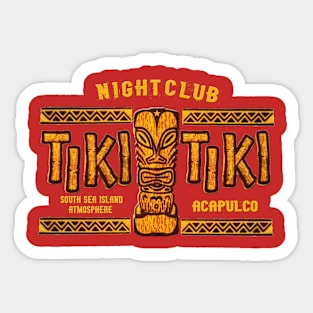 TIKI TIKI Sticker